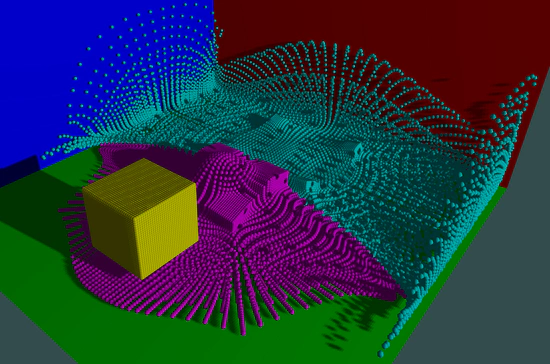 MPM Simulator (Bachelor's thesis)